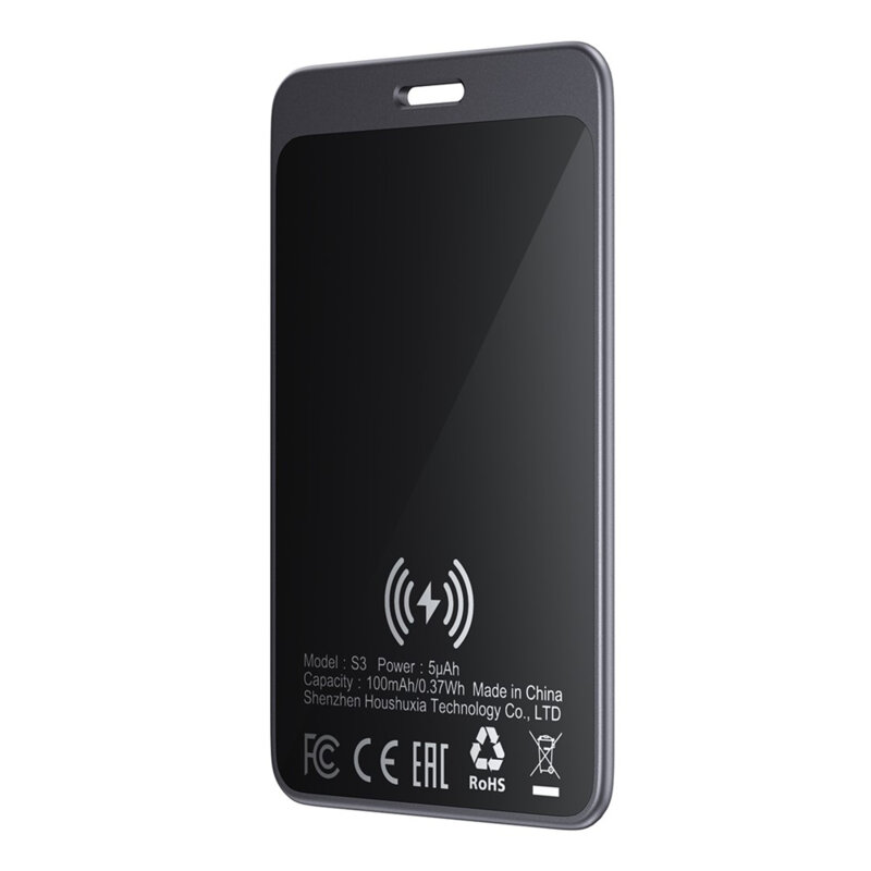 Tracker Bluetooth iOS tip card, IP68, Acefast S3