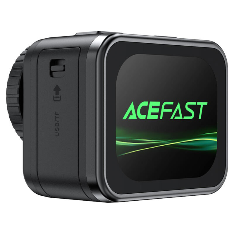 Camera de actiune 4K, Wi-Fi, IPX8, Acefast X1, negru