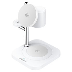 Statie incarcare wireless 3in1, 32.5W, Acefast E39, alb