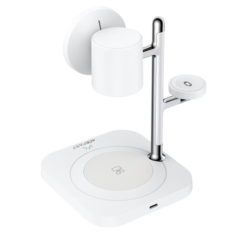 Statie incarcare wireless 3in1, 32.5W, Acefast E39, alb