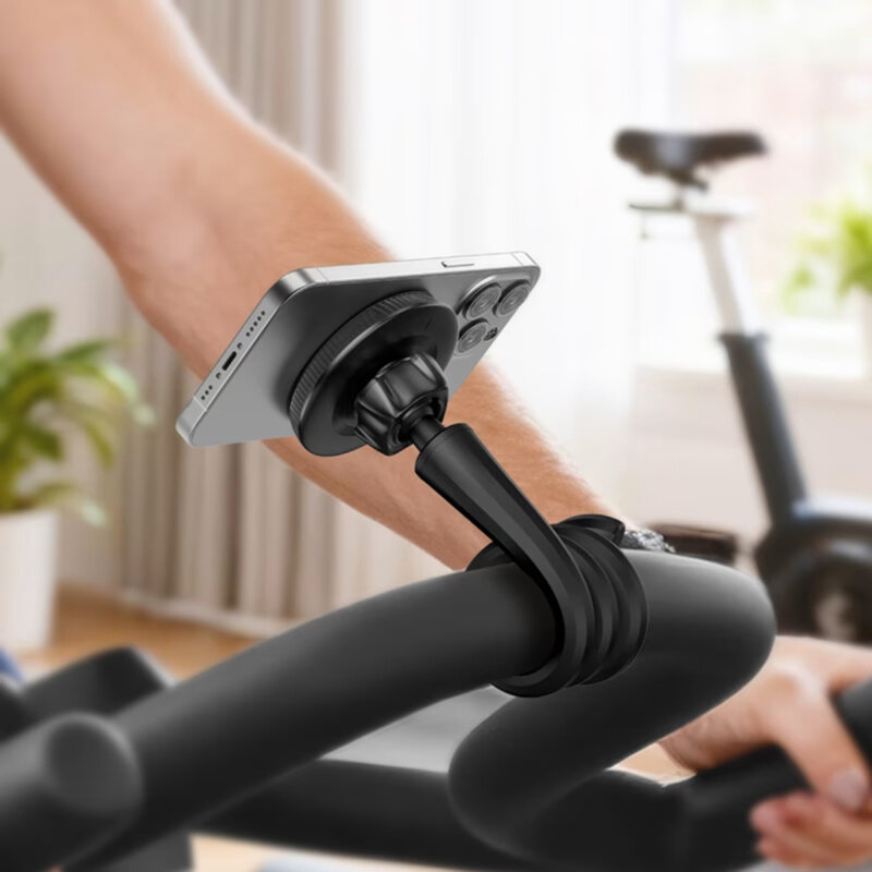 Suport magnetic telefon flexibil, Acefast E36, negru