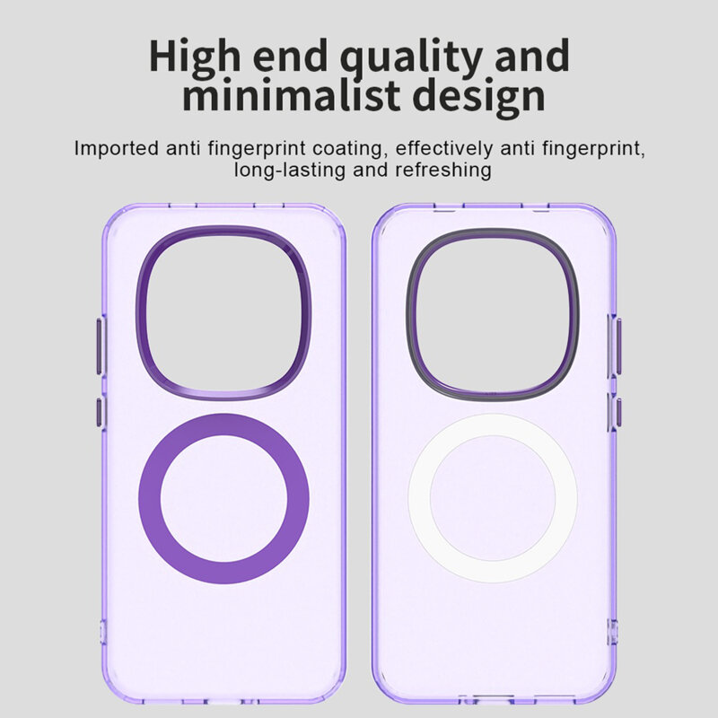 Husa Xiaomi Redmi Note 15 Pro 5G Techsuit CandyCase MagSafe, mov