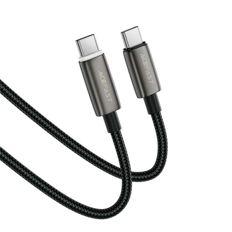 Cablu de date USB-C cu oprire automata, Acefast C23-03, 1.2m