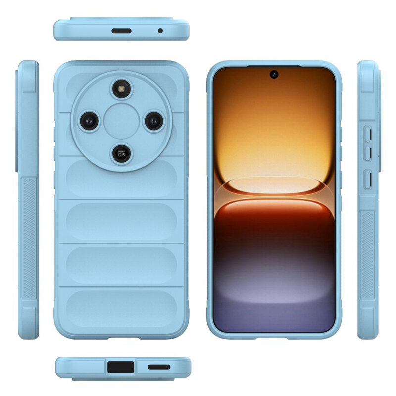 Husa Honor Magic8 Lite Techsuit Magic Shield, bleu