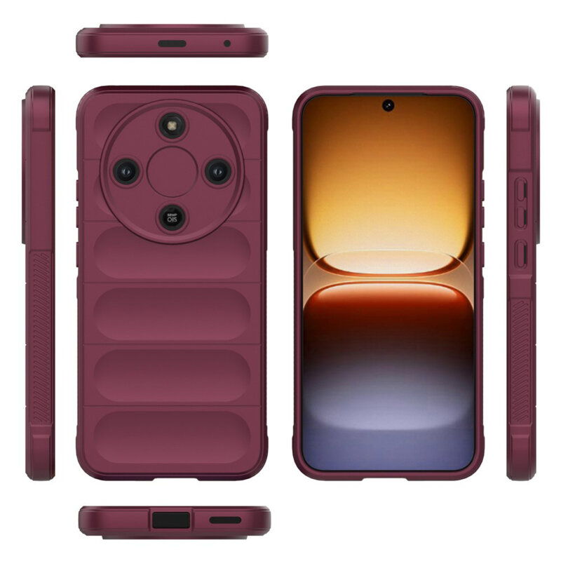 Husa Honor Magic8 Lite Techsuit Magic Shield, bordo