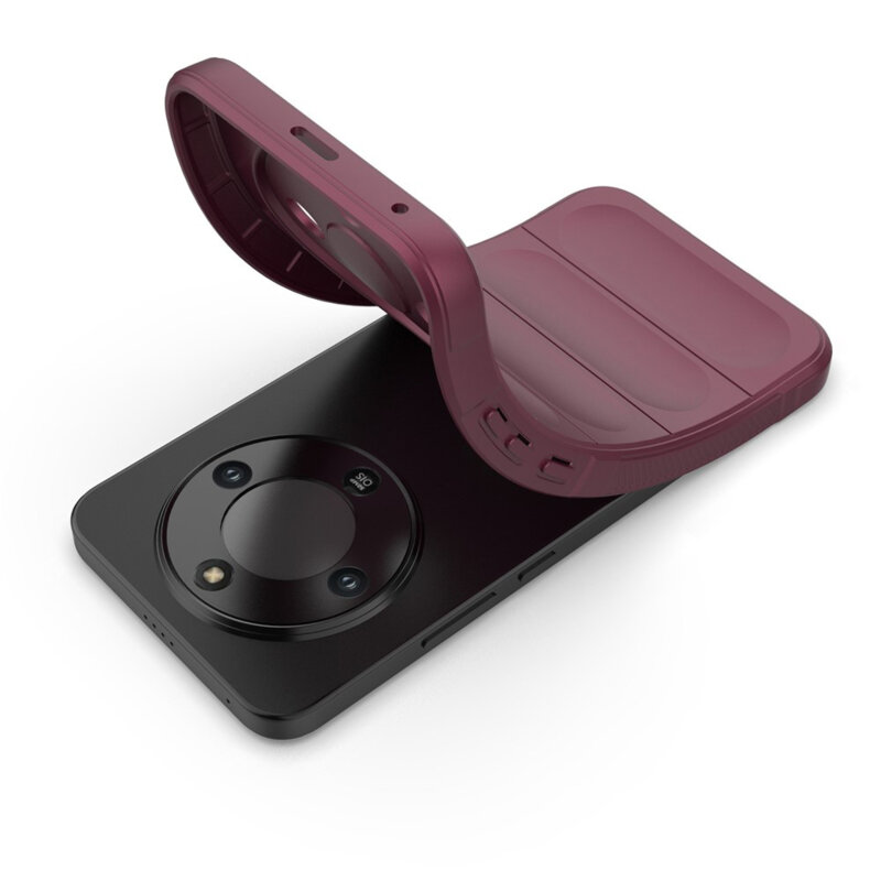 Husa Honor Magic8 Lite Techsuit Magic Shield, bordo
