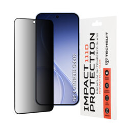 Folie sticla Oppo Reno15 F Techsuit 111D Privacy Full Glue, negru