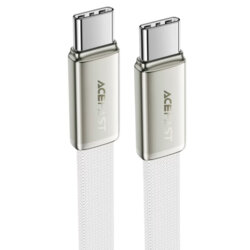 Cablu de incarcare Type-C 60W slim Acefast C24-03, 1.2m, alb