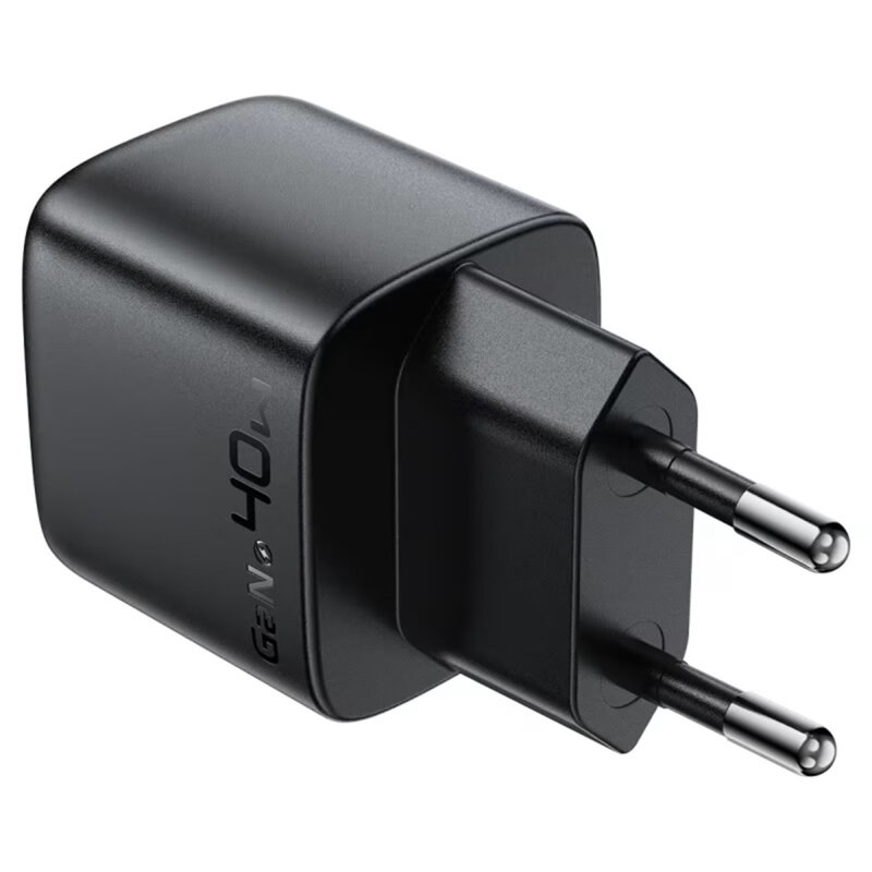Incarcator retea Type-C GaN, cu afisaj Acefast A135, 45W, negru