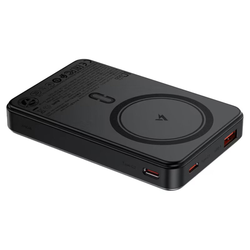 Power bank MagSafe, 2x USB-C, cablu 10000mAh, 22.5W Acefast M31