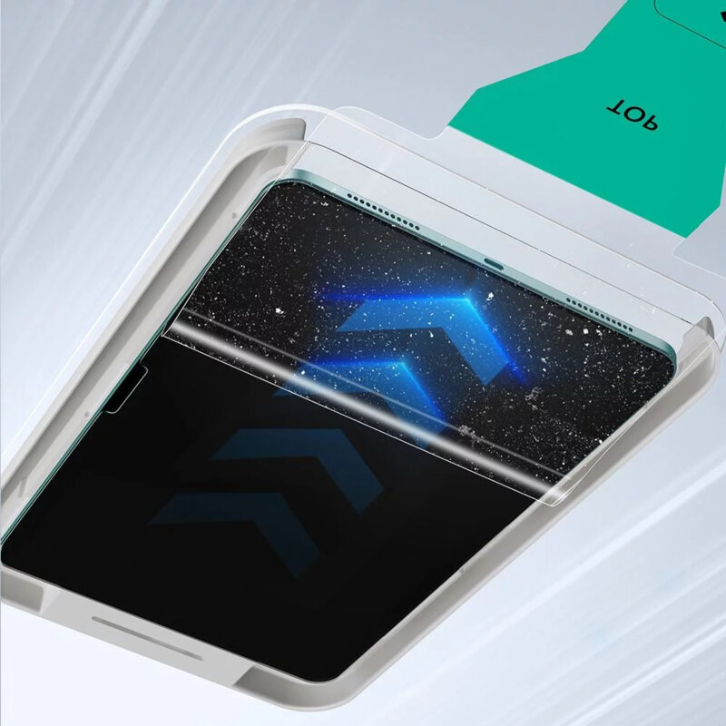 Folie sticla iPad Air 11 (2026) ESR Tempered Glass Screen Protector UltraFit Tray, transparenta