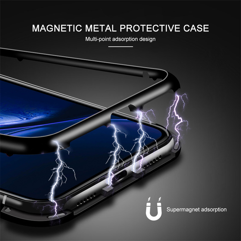 Husa iPhone XR Magneto Series - Alb