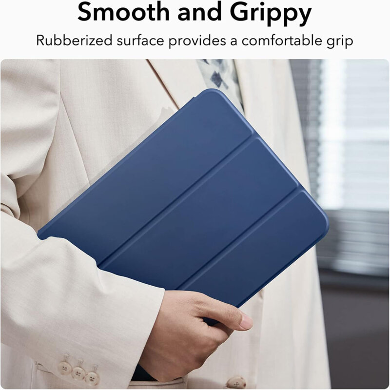 Husa iPad 12 (2026) ESR Rebound Magnetic, albastru