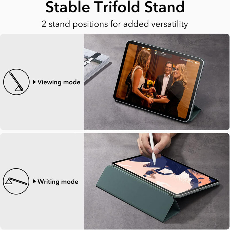 Husa iPad 11 (2025) ESR Rebound Magnetic, verde