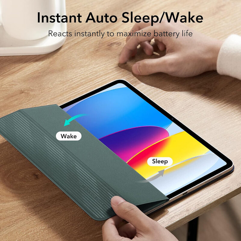 Husa iPad 12 (2026) ESR Rebound Magnetic, verde