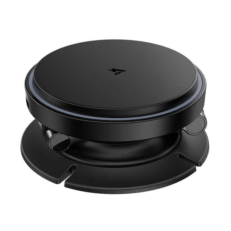 Suport auto magnetic, incarcare wireless 15W Acefast D65, negru