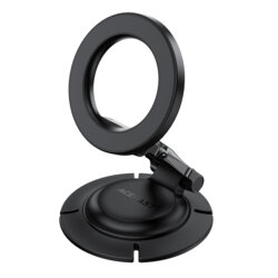 Suport auto magnetic pentru bord Acefast D64, universal, negru