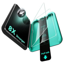 [Pachet 2x] Folie sticla iPad 12 (2026) ESR Armorite Screen Protector UltraFit Tray, transparenta