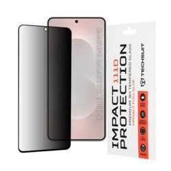 Folie sticla Samsung Galaxy S25 Edge Techsuit 111D Privacy Full Glue, negru