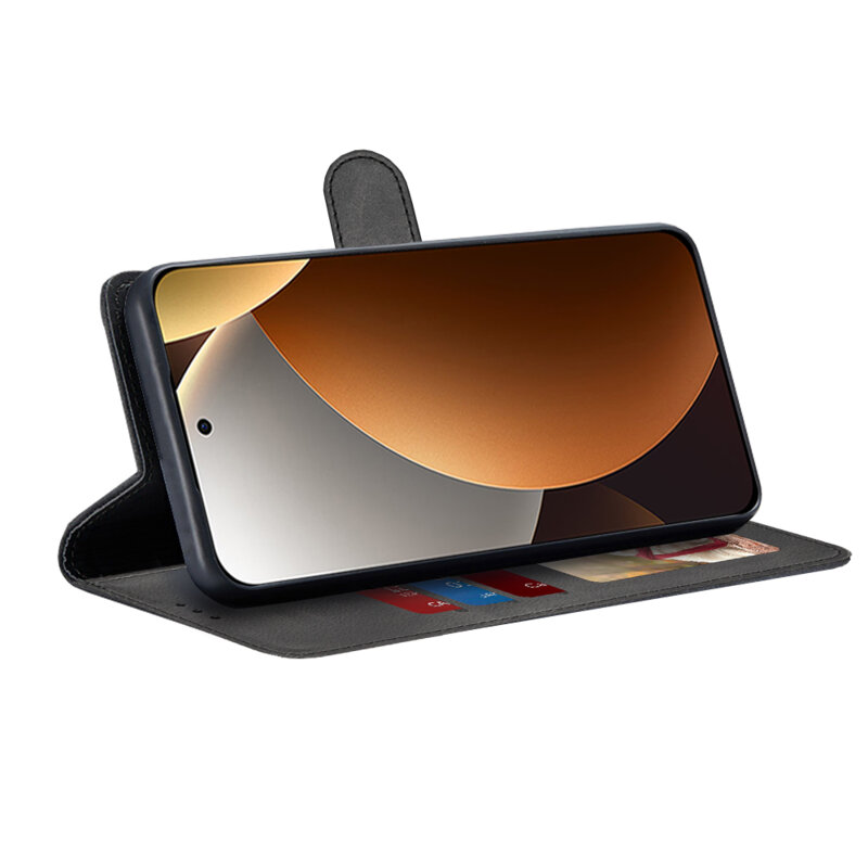 Husa 360 Xiaomi Redmi Note 15 Pro+ 5G Techsuit Diary Book, negru