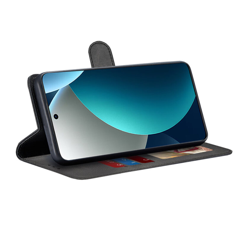 Husa 360 Xiaomi Redmi Note 15 Pro 4G Techsuit Diary Book, negru