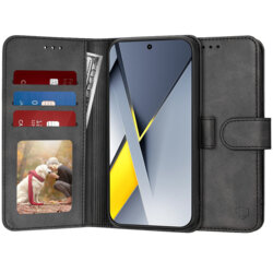 Husa 360 Xiaomi Poco F8 Pro Techsuit Diary Book, negru