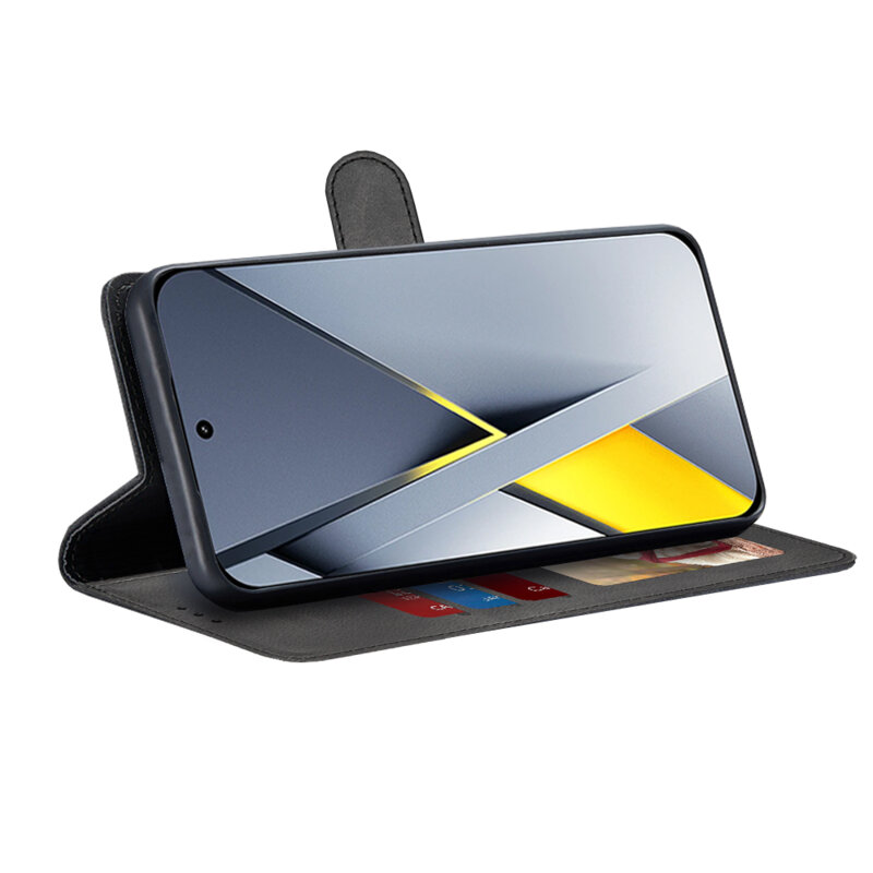 Husa 360 Xiaomi Poco F8 Pro Techsuit Diary Book, negru