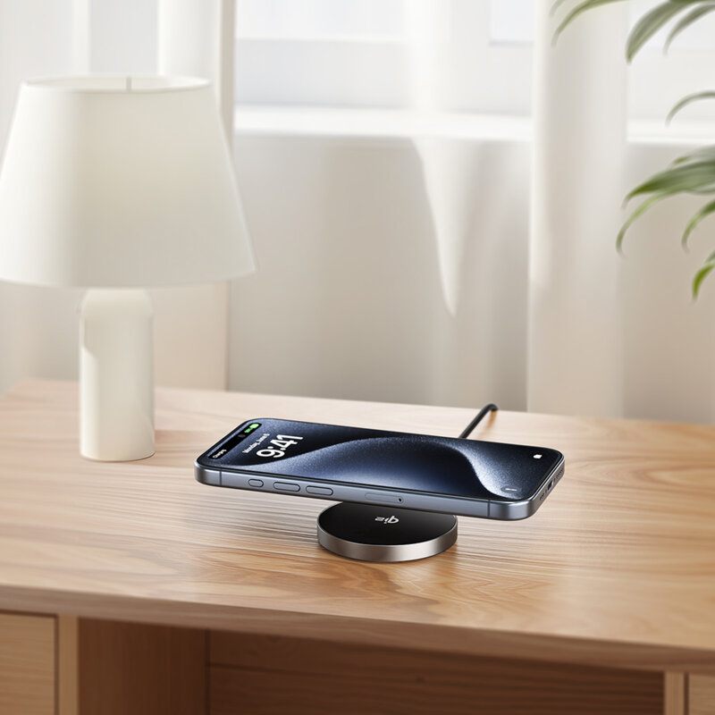 Incarcator wireless universal MagSafe Qi2, 15W Acefast E24, 1.2m