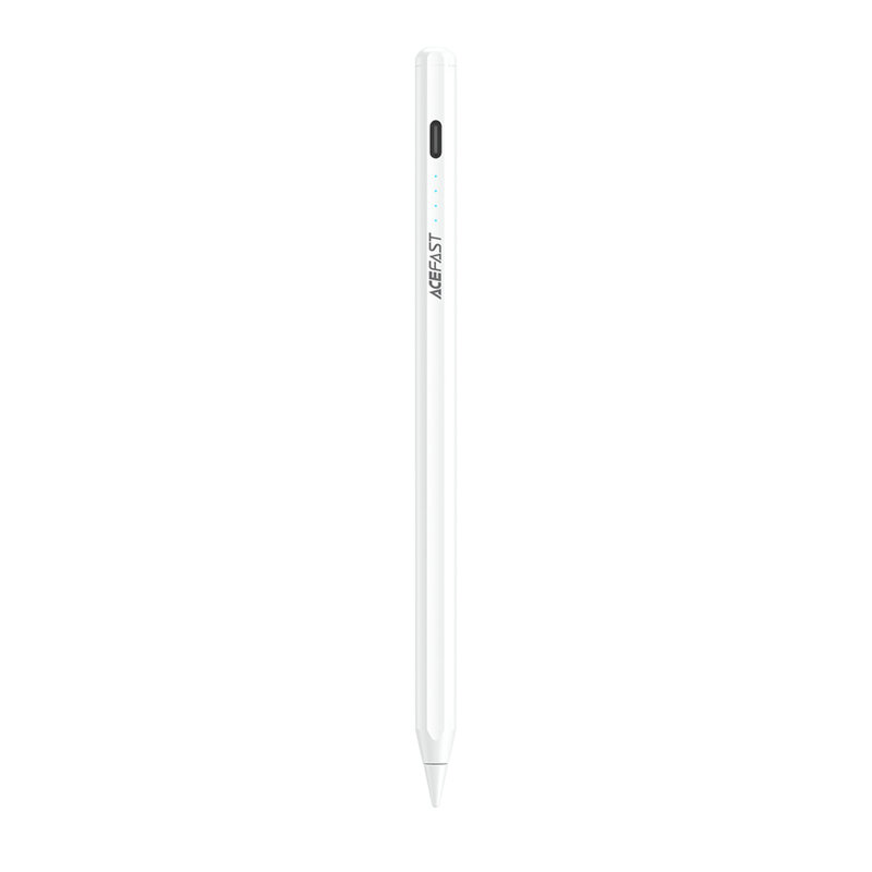 Stylus pen universal active Acefast V1, 130mAh, Type-C, alb