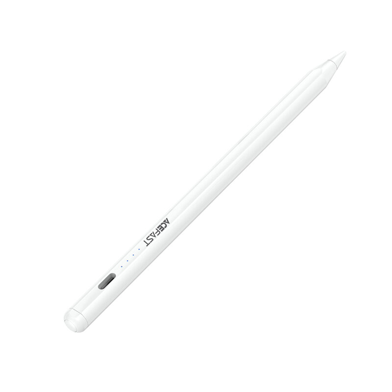 Stylus pen universal active Acefast V1, 130mAh, Type-C, alb