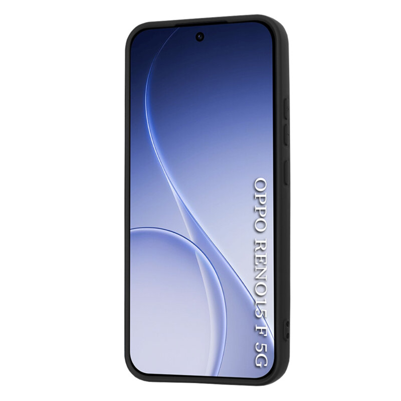 Husa silicon Oppo Reno15 F Techsuit SoftFlex, negru
