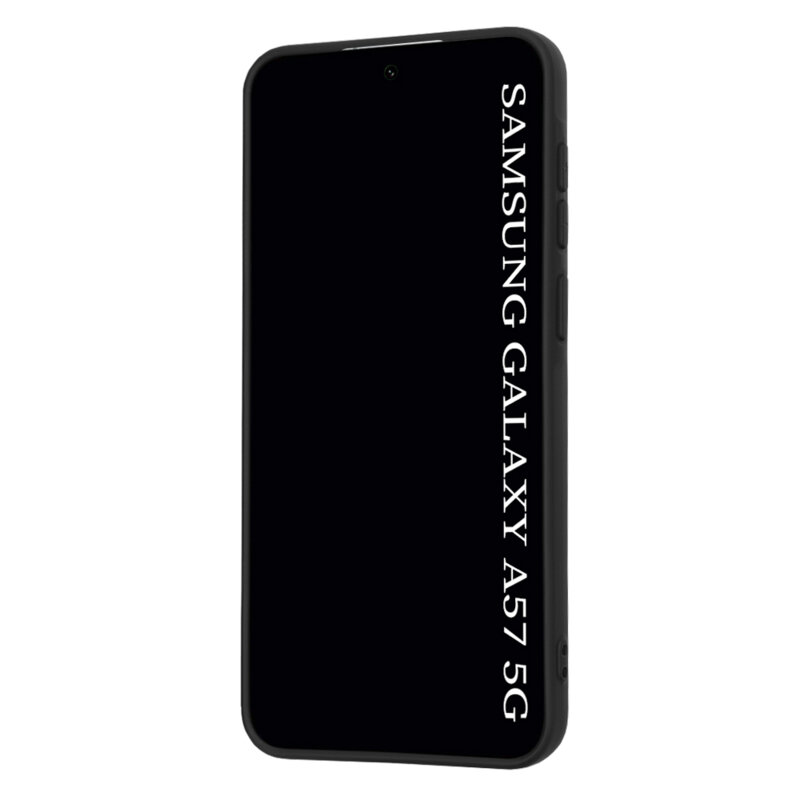 Husa silicon Samsung Galaxy A57 5G Techsuit SoftFlex, negru