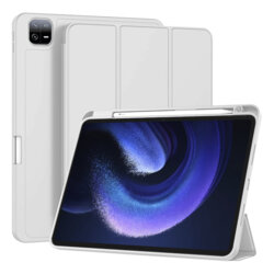 Husa Xiaomi Pad 6 Pro Techsuit Flex Trifold Pen, gri