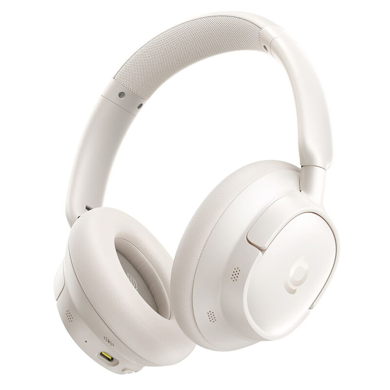 Casti Noise Cancelling, Hi-Res Baseus Bass BH1 NC, alb, A0203702