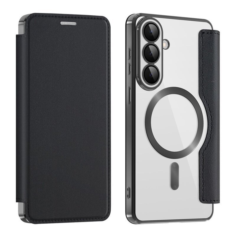 Husa Samsung Galaxy S26 Techsuit SmartMag Book Case, negru