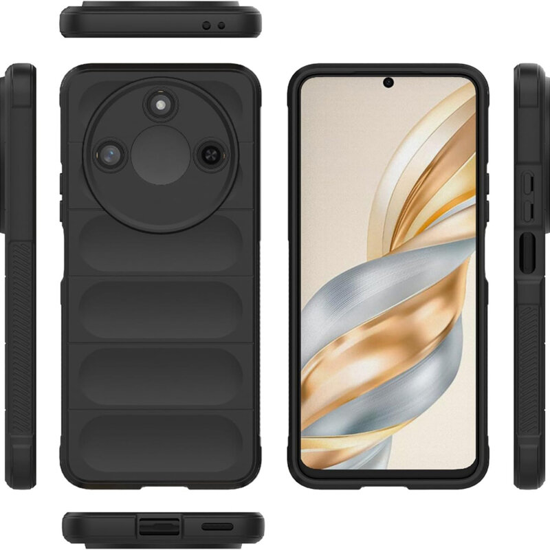 Husa Honor X9c Smart Techsuit Magic Shield, negru