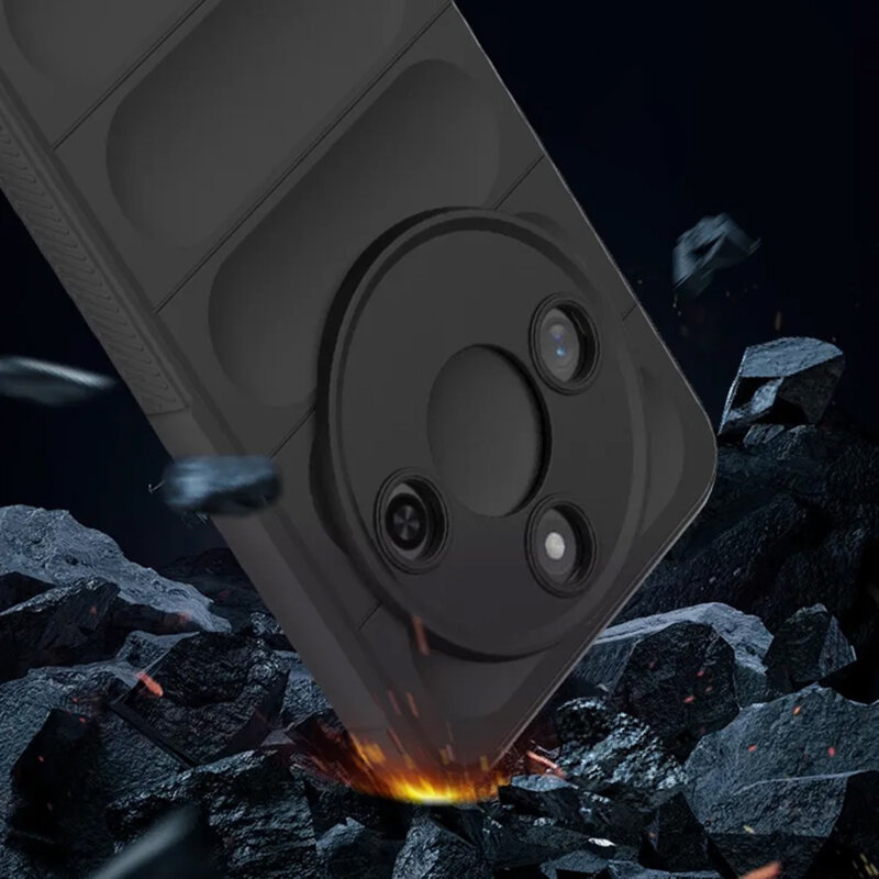 Husa Honor X9c Smart Techsuit Magic Shield, negru