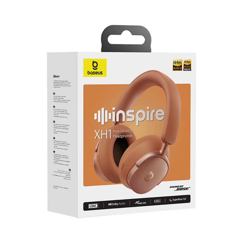 Casti Bluetooth 6.1, Dolby Audio Baseus Inspire XH1, A0203600