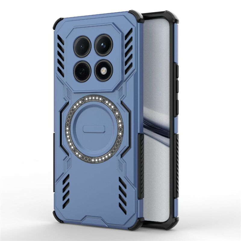 Husa Xiaomi Redmi Note 15 5G Techsuit ArmorMag Case, albastru