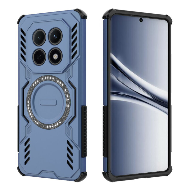 Husa Xiaomi Redmi Note 15 5G Techsuit ArmorMag Case, albastru