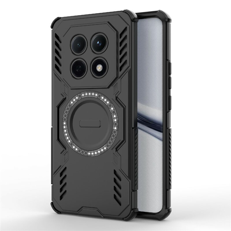 Husa Xiaomi Poco M8 5G Techsuit ArmorMag Case, negru