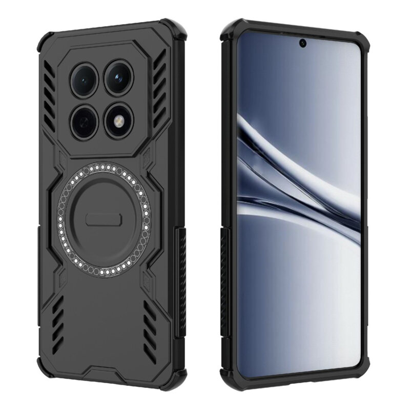 Husa Xiaomi Poco M8 5G Techsuit ArmorMag Case, negru