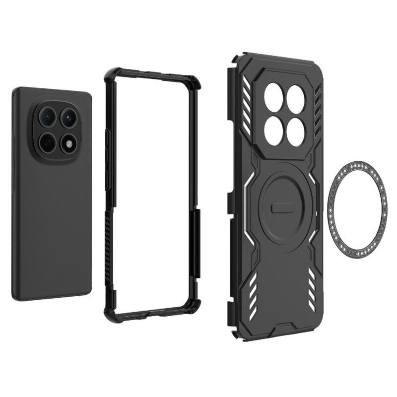 Husa Xiaomi Poco M8 5G Techsuit ArmorMag Case, negru