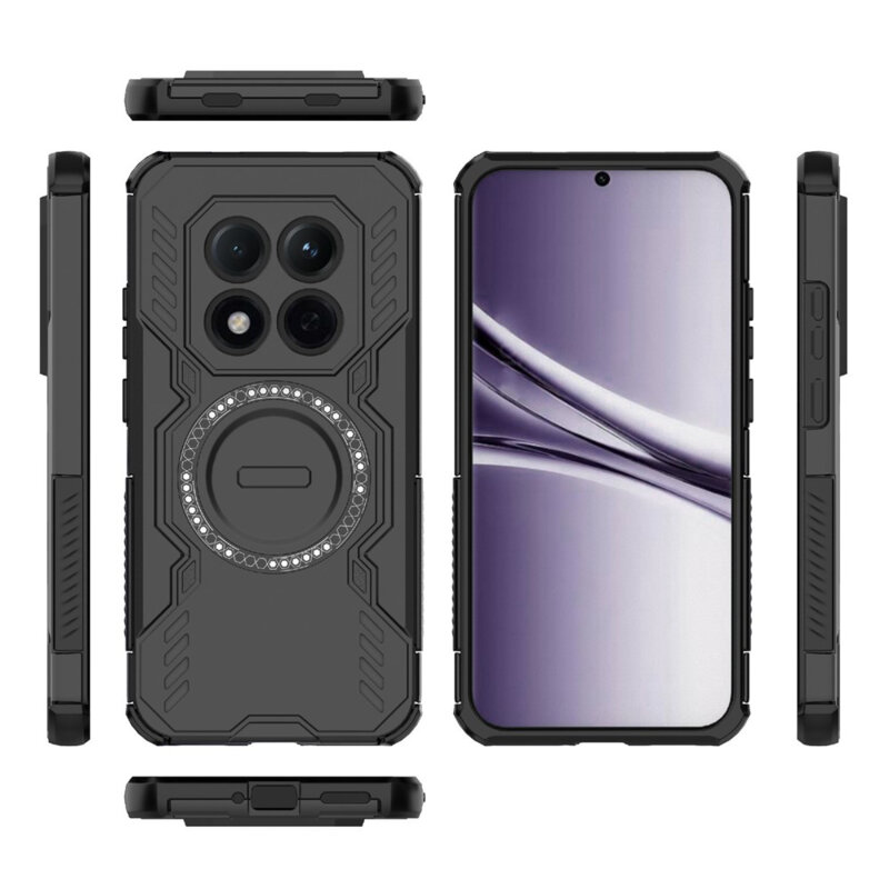 Husa Xiaomi Redmi Note 15 Pro+ 5G Techsuit ArmorMag Case, negru