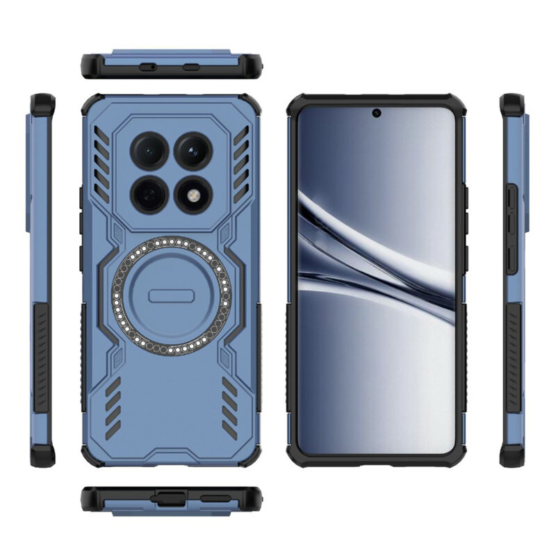 Husa Xiaomi Redmi Note 15 4G Techsuit ArmorMag Case, albastru
