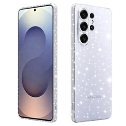 Husa sclipici Samsung Galaxy S26 Ultra Techsuit SparkleSkin, transparenta