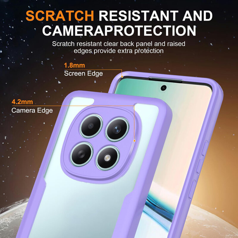 Husa 360° Xiaomi Redmi Note 15 4G Techsuit ColorVerse, mov