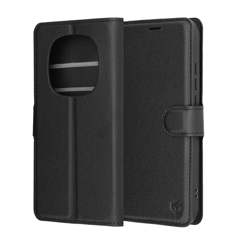 Husa Xiaomi Redmi Note 15 Pro 5G Techsuit Leather Folio, negru