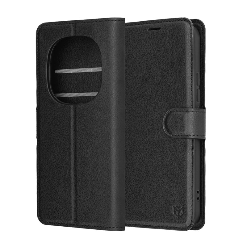 Husa Xiaomi Poco M8 Pro 5G Techsuit Leather Folio, negru