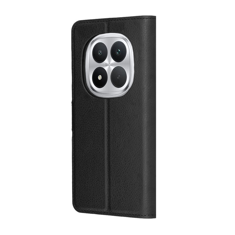 Husa Xiaomi Poco M8 Pro 5G Techsuit Leather Folio, negru